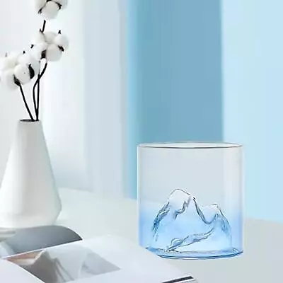 Buy Creative Mountain Wine Glass Glassware Cocktail Glass For Dining Wine & • 7.68£
