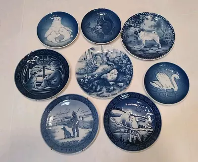 Buy Lot Of 8 Royal Copenhagen, Muttertag, John Jonsson, More Mixed Plates • 64.26£