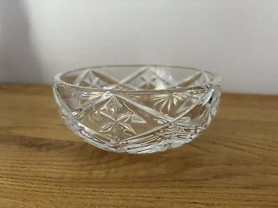 Buy Galway Lead Crystal Cut Glass Bowl 64006 Symphony 6   In Original Box NEW • 25£