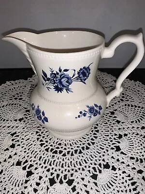 Buy Vintage Lord Nelson Pottery England Pitcher Floral Porcelain • 13.98£