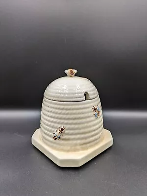 Buy Vintage Beswick Ware Honey Pot 1960s Made In England Deco Retro Bee Beehive Old • 10£