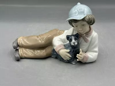 Buy LLADRO Nao Boy With Dog FIGURINE . • 39.95£