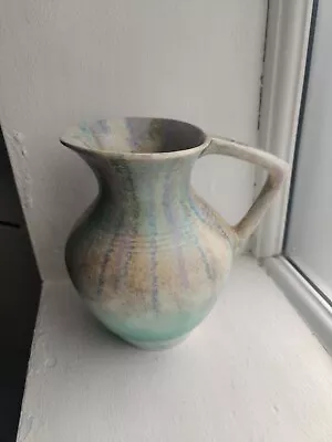 Buy Beswick Ware Turquoise Jug, Unusual Drip Pattern, Height Approx 19cm • 20£
