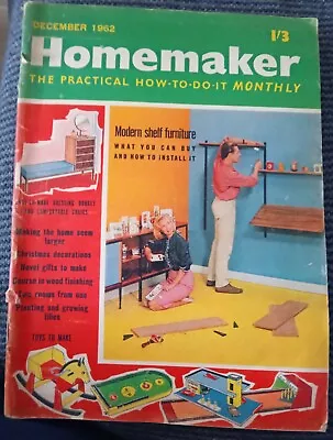 Buy Vintage Homemaker Magazine December 1962 • 5£