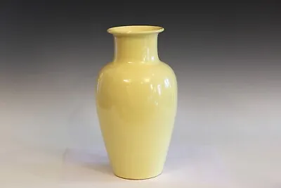 Buy Vintage Italian Pottery MCM Raymor Hand Turned Yellow Monochrome Vase Large 14  • 69.89£