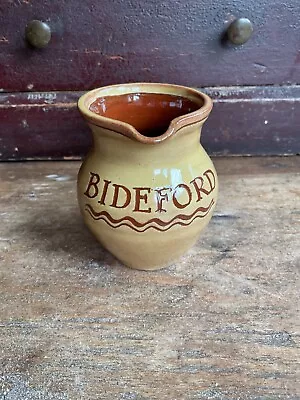 Buy Decorative Original Collectable Bideford Pottery Earthenware Jug Motto Ware • 4£