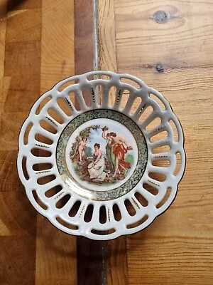 Buy Vintage Dresden China Germany Small Ribbon Bowl Dish. • 9.99£