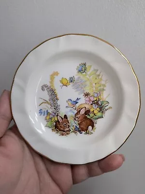 Buy Vintage Jason Works Nanrich Pottery Bunny Trinket Dish Small Decorative Bone Chi • 9.99£