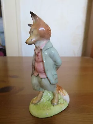 Buy Beswick Beatrix Potter Foxy Whiskered Gentleman Gold Stamp • 28£