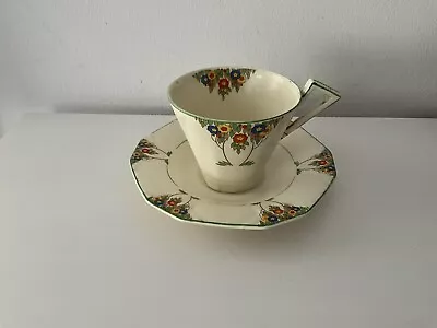 Buy Alfred Meakin 1930’s Art Deco Tea Cup & Saucer ‘Marigold’ Princess Shape • 22.50£