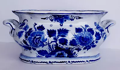 Buy Royal Delft Porceleyne Fles Xl JardiniÈre Planter Cache-pot Excellent - Rare • 302.10£