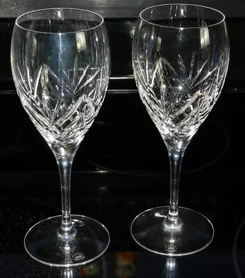 Buy 2 Royal Doulton Juliette 7 3/4  Crystal Wine Glasses • 37.23£
