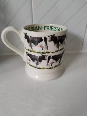 Buy Emma Bridgewater Friesian Cow Half Pint Mug Farm Animals Series • 30£