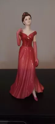 Buy Coalport Figurine 2001 Ladies Of Fashion   Lady In Red   • 24.99£