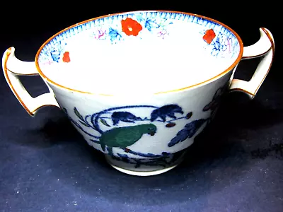 Buy Antique China Booths Parakeet Floral 2 Handled Loving Cup • 25£