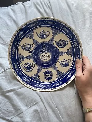 Buy Masons Plate Ironstone Collector Plate Ringtons Teapot Collection Blue And White • 8£