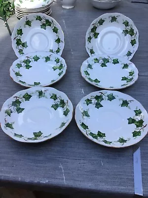 Buy Colclough Ivy Leaf 6 Saucers • 8£