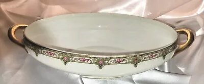 Buy John Maddock And Son Limoges Royal Vitreous Serving Dish W/O Lid 22k Handles • 26.09£