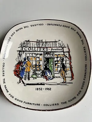 Buy KIRKHAM Vintage Pottery Made In England Rare Dish ‘Colliers Furniture’ Scene • 10£