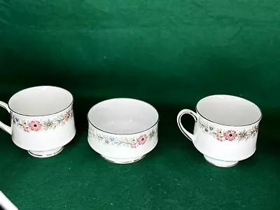 Buy Paragon ‘Belinda’ Fine Bone China Set Of Tea Cups & Sugar Bowl Made In England • 20£