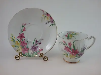 Buy Vintage Royal Standard England Fine Bone China Tea Cup & Saucer  GARDEN GLORY  • 16.77£