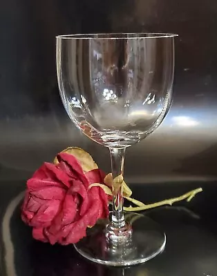 Buy SALE! $29.99 6 3/8  Water Goblet Baccarat France Crystal Montaigne Optic Glass • 27.95£