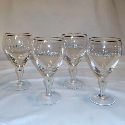 Buy Irish Coffee Stemmed Glasses Crystal Set Of 4 • 37.23£