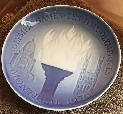 Buy Vintage Royal Copenhagen B+g Montreal 1976 Olympics Plate  • 2.39£