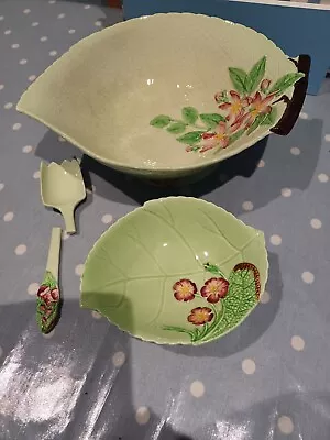 Buy Vintage 1950s CarltonWare Apple Blossom Large Serving Dish & Leaf Shaped Dish • 5£