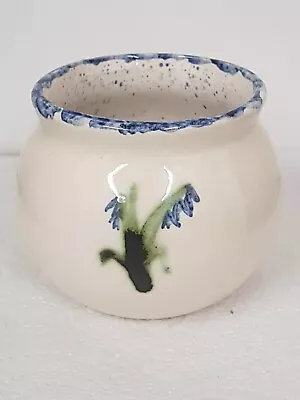 Buy Vintage Woodland Pottery Strontian Scottish Studio Pottery Earthenware Bowl Vase • 8.50£