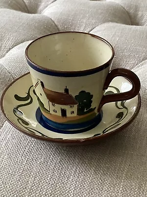 Buy Torquay Watcombe Motto Ware Cup & Saucer • 8.99£