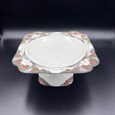 Buy Crown Ducal Orange Tree Pattern Footed Single Tier Cake Stand A1211 RARE • 19.95£