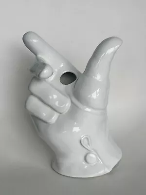 Buy Leo Bonassera Upright Glove Vase - Rye Pottery - Vintage - Excellent Condition • 45£