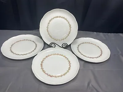 Buy Limoges  LOIRE BLOCK  ~ France ~ Set Of 4 ~ Dinner Plates ~ 10 1/2  • 29.81£