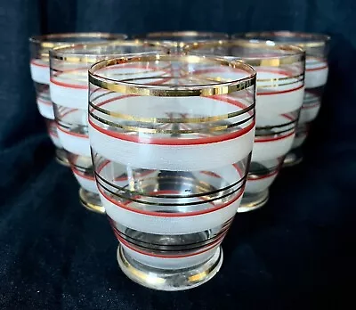 Buy FABULOUS ART DECO COCKTAIL GLASSES Set Of Six C1930 • 60£