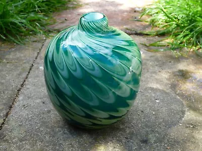 Buy British Studio Isle Wight Holmfirth Mdina Murano Italian Art Glass Flower Vase • 24.89£