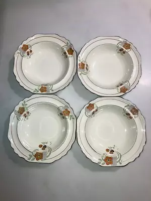 Buy Vintage Norville Ware C&E Ltd Art Deco Dishes X 4 • 5£