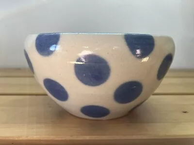 Buy Scottish Pottery South Lissens Blue And White Spotty Sugar Bowl • 12£