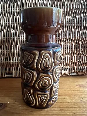 Buy Vintage Mid-Century 1950s 60s Osel - Arthur Wood Swirls Vase Perfect Condition • 6.99£