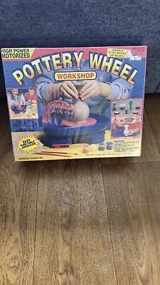 Buy SEALED Deluxe Pottery Wheel High Power Motorized Real Foot Pedal Vintage READ • 25£
