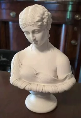 Buy Clytie Bust Parian Ware White Neo-Classical Bisque Porcelain 19th Century • 232.05£