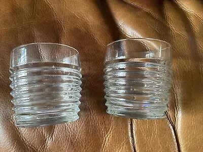 Buy Set Of 2 Heavy Tumbler/whisky Glasses From Heals Of London • 5.50£