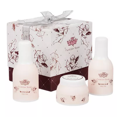 Buy 4 Piece Elegant And Wonderful Ladies Fashion Rose Body And Bath Box Gift Set • 10.99£