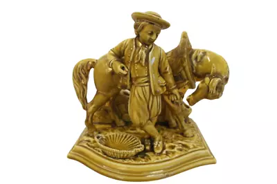 Buy Eichwald Horse & Rider Ceramic Smoker's Companion Stand 2624 Vintage Pipe Stand • 29.99£