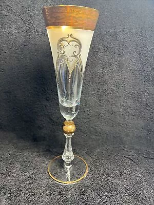 Buy Bohemian Crystal Nike Hand Made Champagne Flute • 18.63£