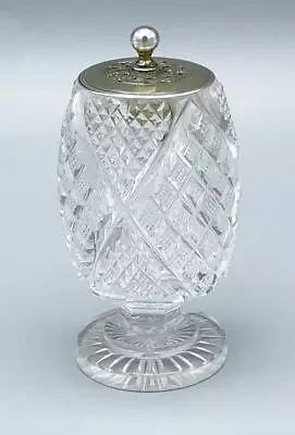 Buy SILVER TOP CUT GLASS PEPPERPOT LONDON 1852 GEORGE JOHN RICHARDS A/f • 29£