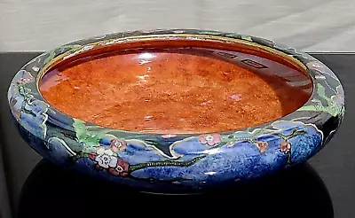 Buy Beautiful Art-Deco Grimwades Byzanta Ware Lustre Iridescent Large Fruit Bowl Vgc • 49.99£