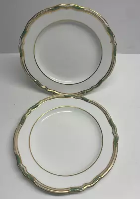 Buy Spode Copeland S China Stafford Green Leaf Side Plates, Set Of 2 ( A/8) (b) • 35£