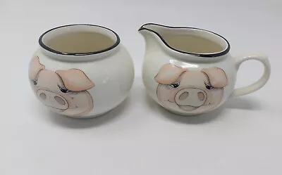 Buy Arthur Wood Back To Front Pig Sugar Bowl And Milk Jug • 9.95£