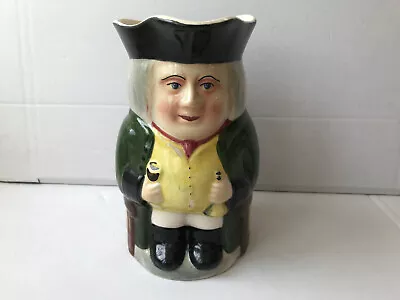 Buy Burlington Ware Vintage Toby Jug Music Box - Working - 'Because' • 59.99£